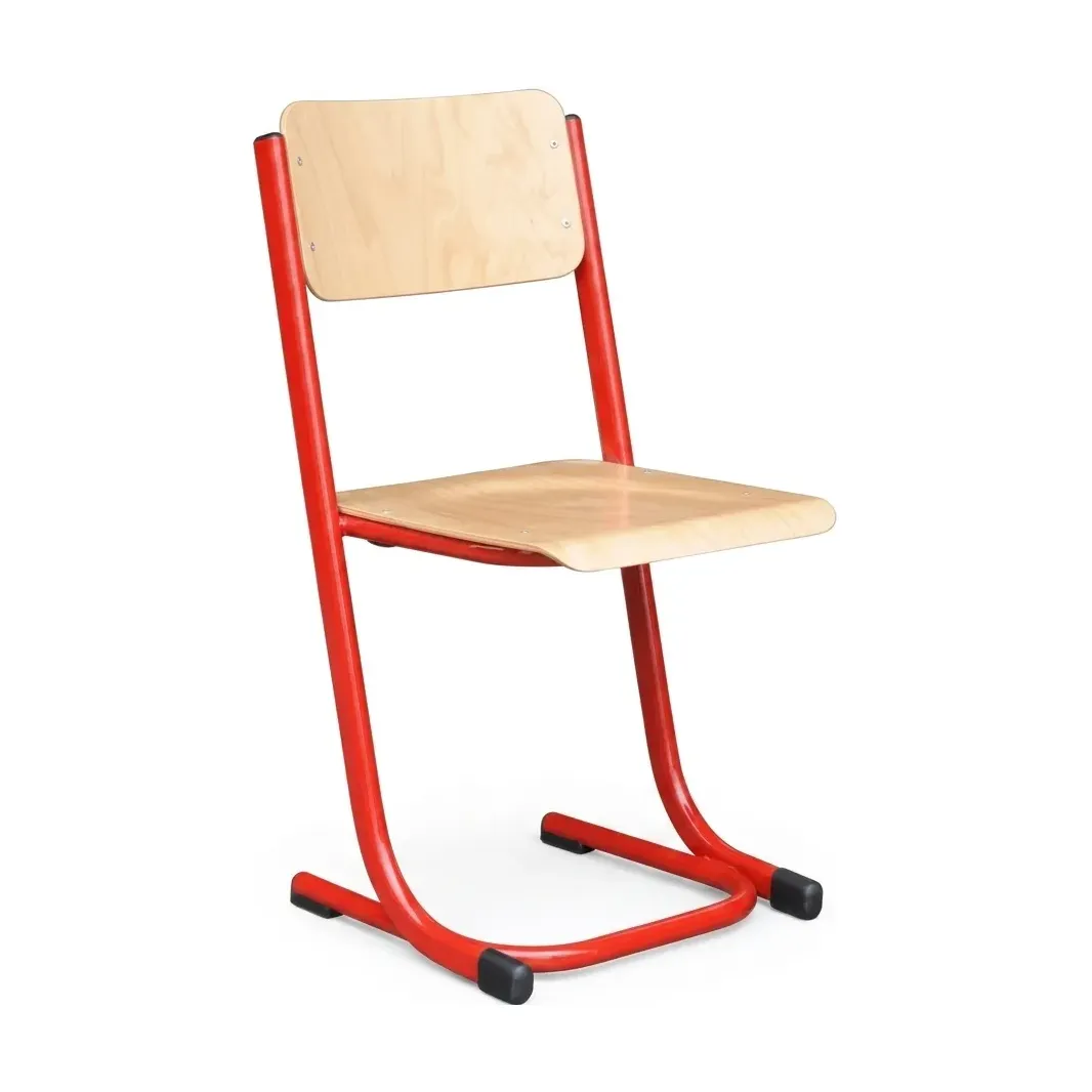 Alfa Cantilever Student Chair – Red