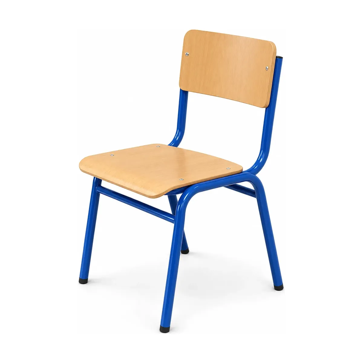 Sleek Four-Leg Student Chair