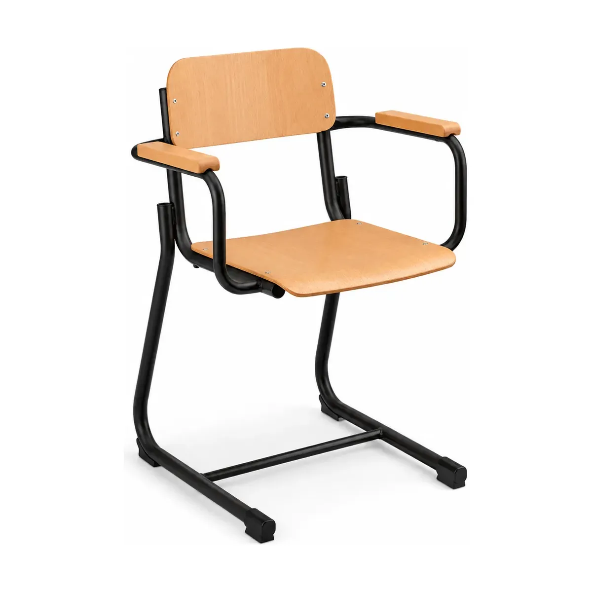 Cantilever Teacher Chair with Arms