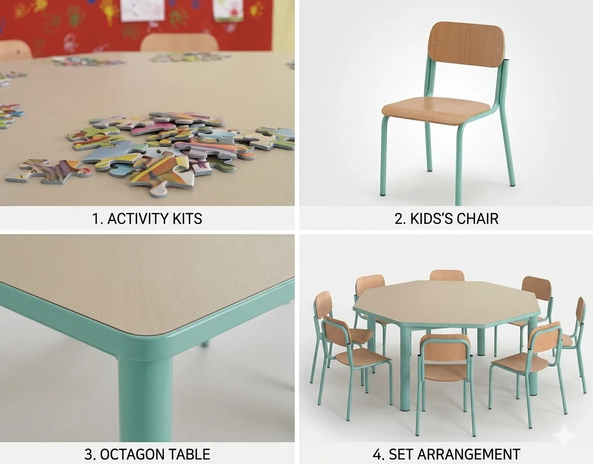 Octagon Activity Set