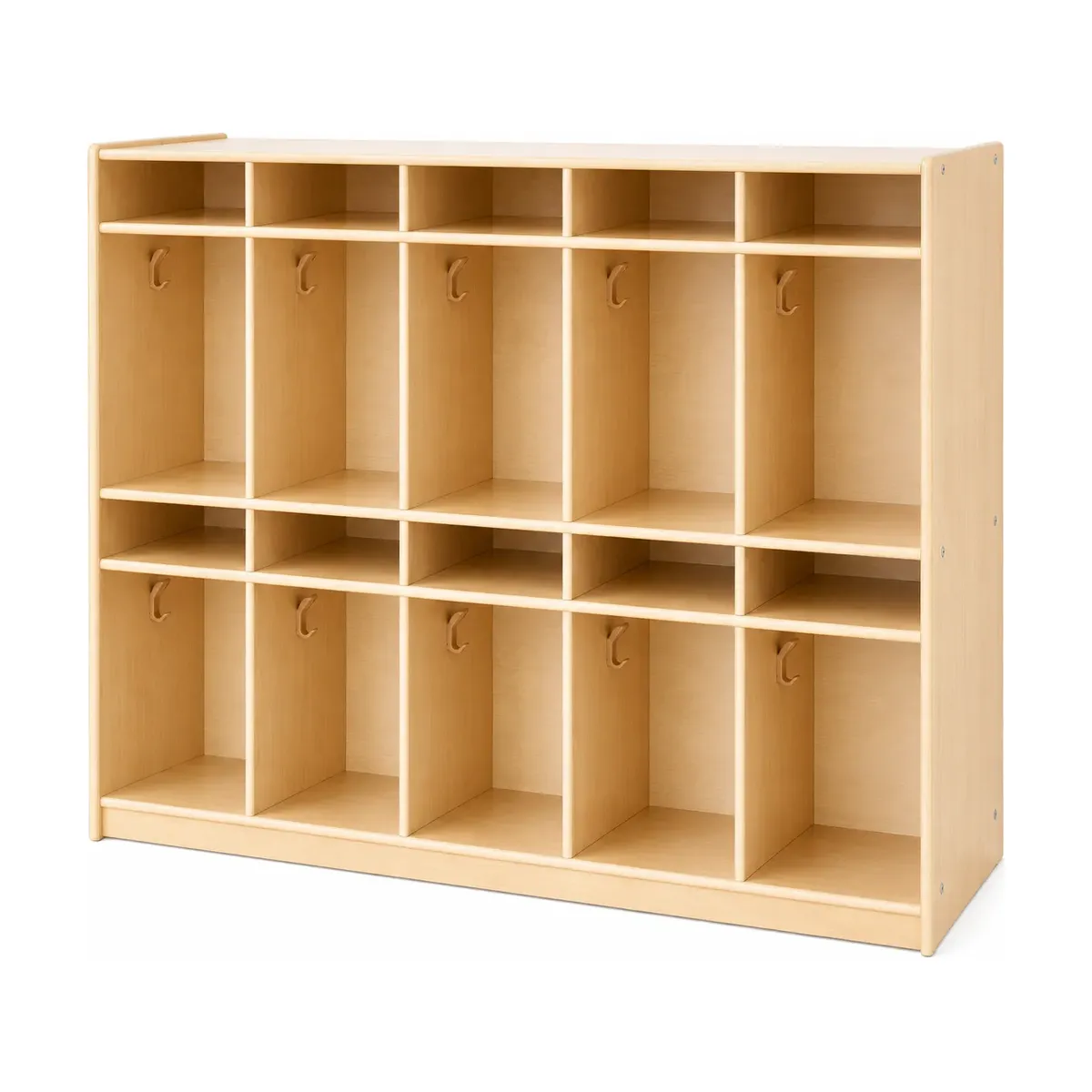 Twelve-Compartment Coat Cubby