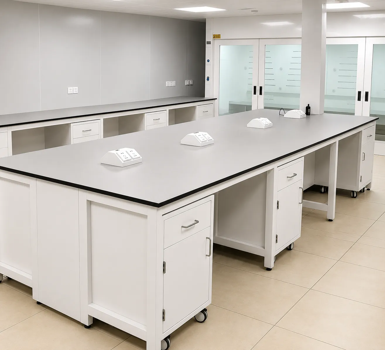Large Teaching Island Bench