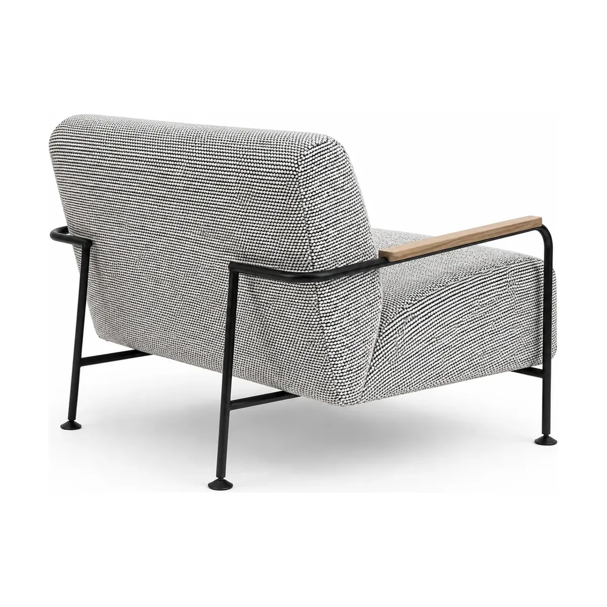 Artem Wood-Arm Lounge Chair