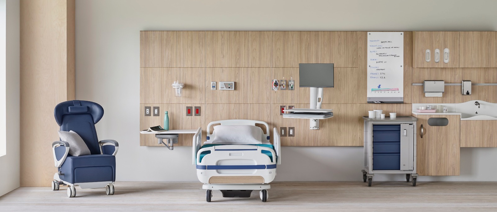 Private Hospital, Patient Room Furniture